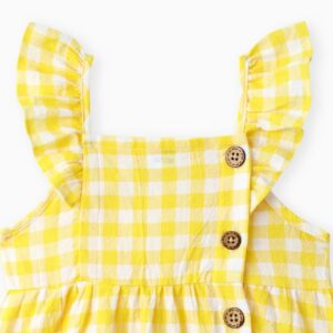Alternative view of Vestido con diseño a cuadros – fresco, tierno y veraniego