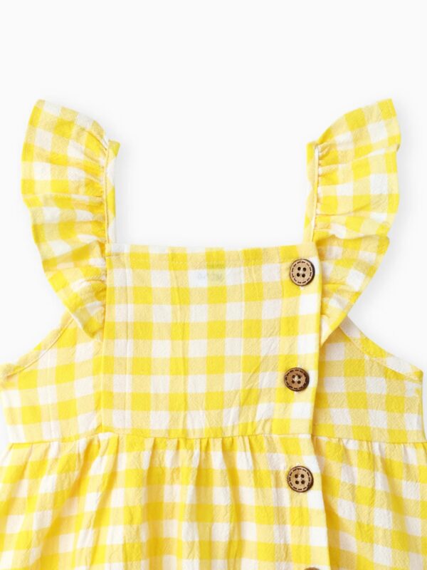 Vestido con diseño a cuadros – fresco, tierno y veraniego - Imagen 2