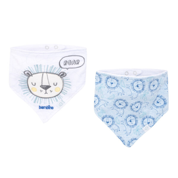 Set 2 Baberos Bandana Algodón Niño - Imagen 6