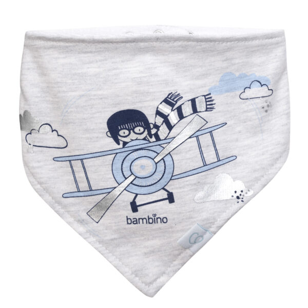 Set 2 Baberos Bandana Algodón Niño - Imagen 4