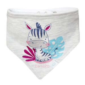 Alternative view of Set 2 Baberos Bandana Algodón Niña