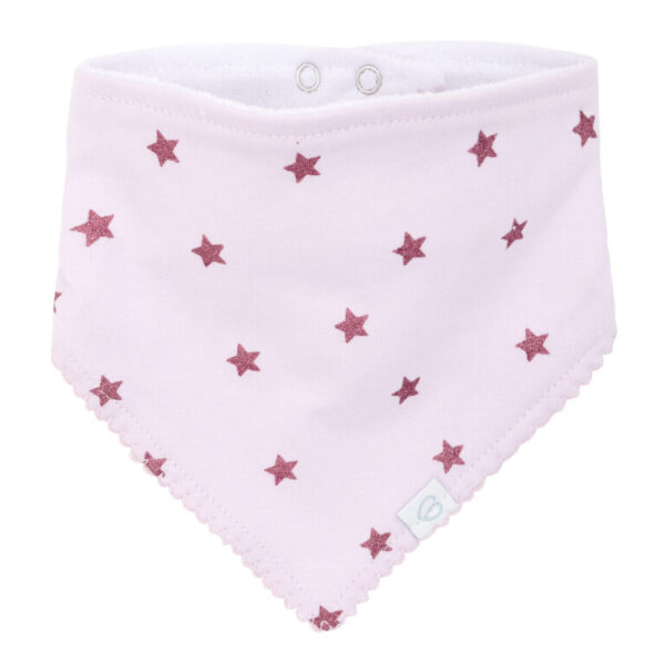 Set 2 Baberos Bandana Algodón Niña - Imagen 4
