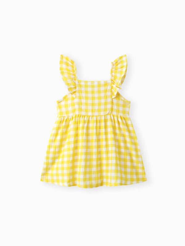 Vestido con diseño a cuadros – fresco, tierno y veraniego - Imagen 3