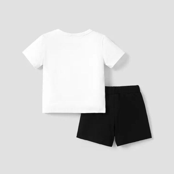Conjunto de 2 piezas con estampado animal a rayas - Imagen 2